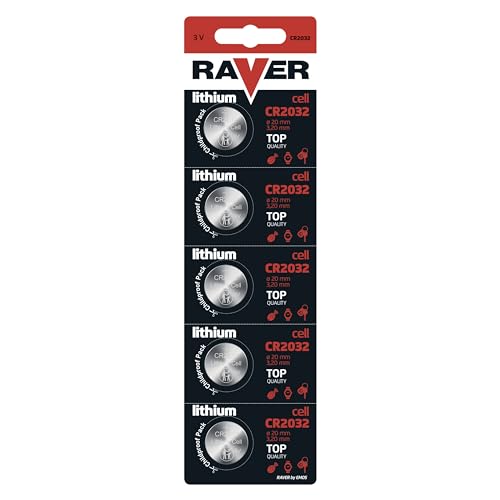 EMOS Raver Cell Lithium Knopfzellen / CR2032 Batterien / 3... - High-Tech & Électronique Amazon Allemagne à 3.88€