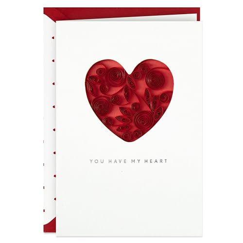 Hallmark Carte d’amour signée « You Have My Heart » - Auto & Moto Amazon France à 13.57€