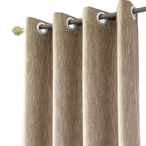 Melodieux Light Filtering Curtains for Bedroom - Semi Black... - Maison & Cuisine Amazon Royaume-Uni à 6.54€