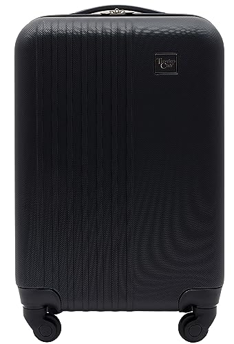 Travelers Club Cosmo Hardside Spinner Luggage, Black... - Auto & Motorcycle Amazon Spain à 43.61€