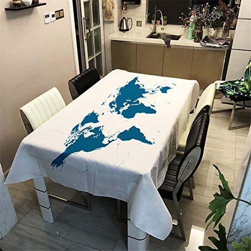 Enhome Mesa Mantel Antimanchas Rectangular Impermeable, 3D... - Nouvelle promo Amazon à 0.99€