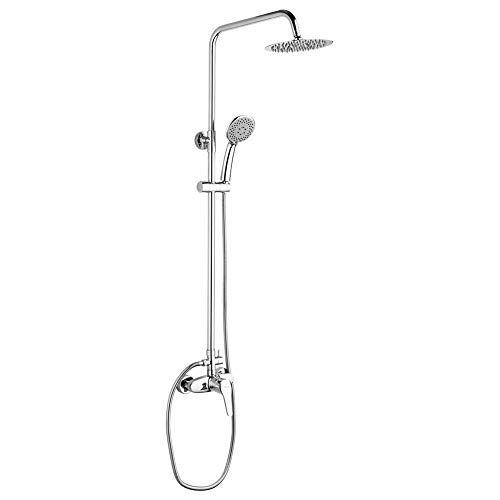 Ibergrif Roma - Rain Shower System, Mixer Tap Set, Chrome... - Home & Kitchen Amazon UK à 74.19€