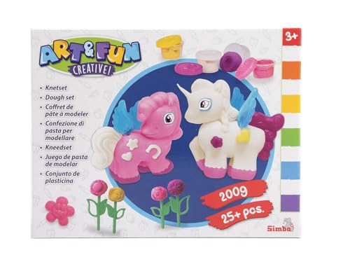 Simba Art and Fun 106326016 Kit de pétrissage Licorne 4 x... - Jouets & Jeux en promo à 10.86€