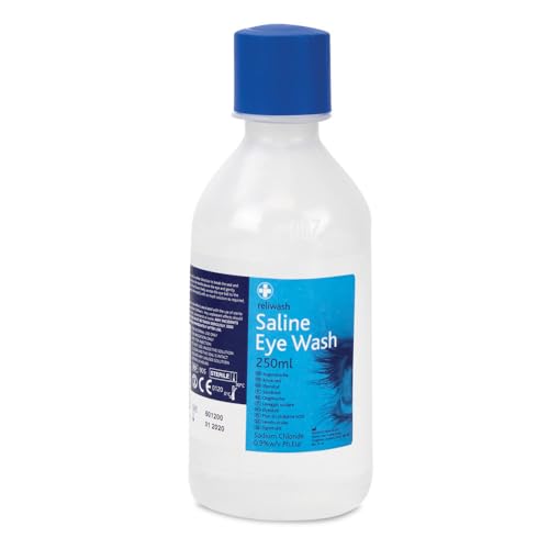Reliwash Saline Eye Wash 250ml Bottle (RL905) - Bébé & Puériculture Amazon Royaume-Uni à 5.32€