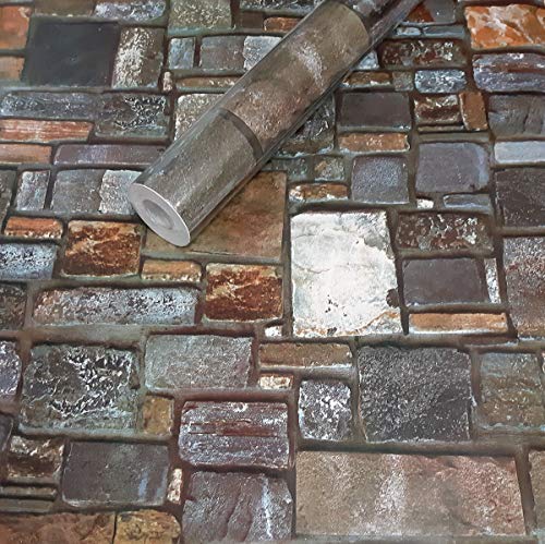 Visario Tapeten Folie 3000-S selbstklebend Bunte Steine... - Maison & Cuisine Amazon Allemagne à 14.95€