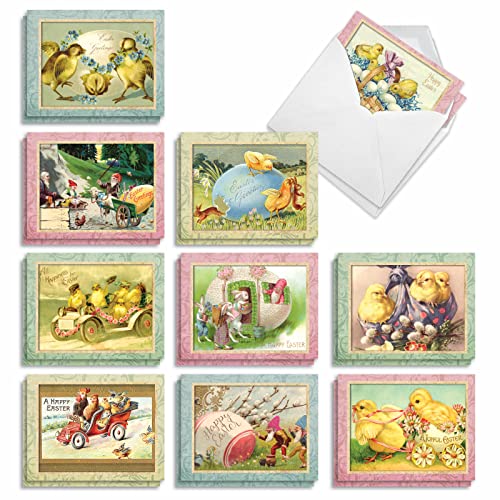 The Best Card Company - 20 cartes de Pâques vintage avec... en promo à 12,71€ (-53%) sur Amazon FR