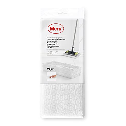 Mery - Panno Cattura Polvere, 20 Pezzi, Bianco, Tessuto... - Maison & Cuisine Amazon Italie à 4.34€