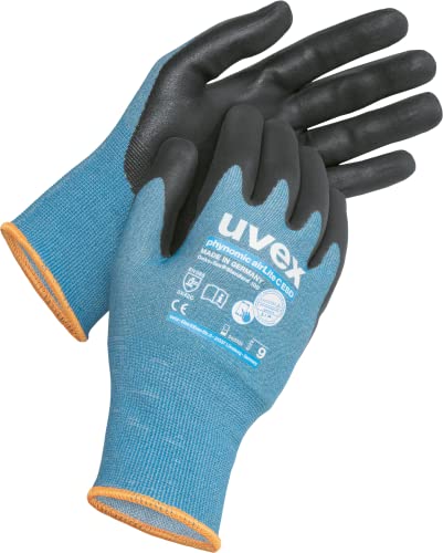 Uvex C ESD, Light Blue/Black, 10/XL, 1 Pair - Maison & Cuisine Amazon Royaume-Uni à 18.35€