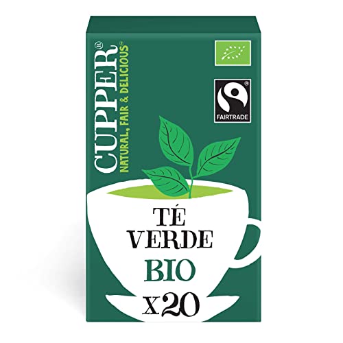 CUPPER Tè Verde Biologico Fairtrade, Gusto Delicato e... - Animalerie Amazon Italie à 2.29€