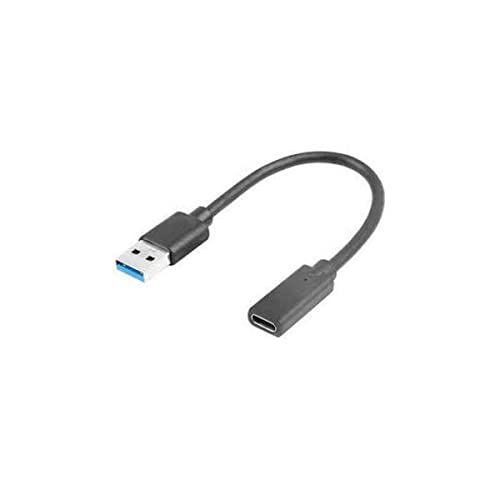 LANBERG Adapter USB Type-C(F)- USB Type-A (M) 15CM Black - High-Tech & Électronique Amazon Espagne à 7.24€
