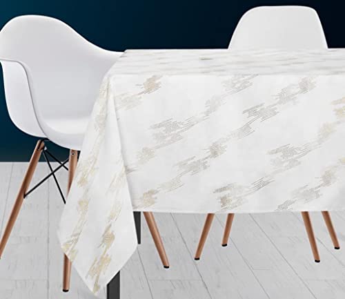 Soleil d'ocre Verpflichten Nappe, Polyester, Weiß, 140 x... - Maison & Cuisine Amazon Allemagne à 5.96€