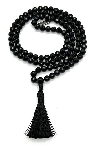 Collana Mala in tormalina nera, perline da 8 mm, pietra... - Jouets & Jeux Amazon Italie à 19.22€