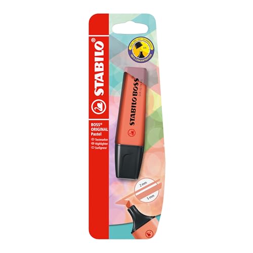 STABILO BOSS ORIGINAL Pastel - Evidenziatore - Pack da 1... - Fournitures Bureau Amazon Italie à 1.60€