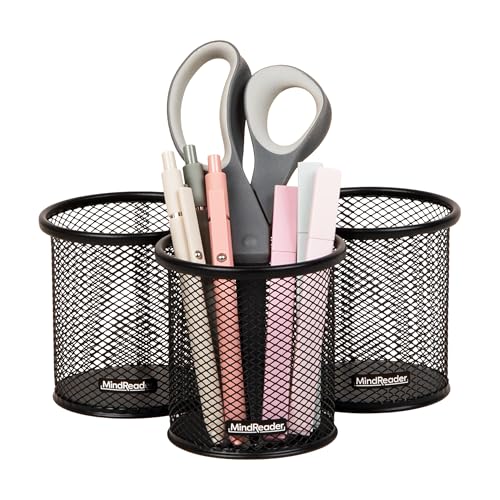 Mind Reader Pen and Accessories Holder, Desktop Organizer... - Maison & Cuisine Amazon Allemagne à 4.69€