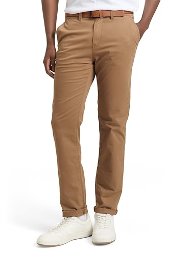 TOM TAILOR Denim Hombre Pantalones chinos con cinturón... - Home & Kitchen Amazon Spain à 16.58€