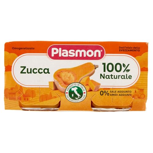 Plasmon 70394801 Omogenizzato Zucca, 2 X 80 Gr - Bébé & Puériculture Amazon Italie à 2.17€