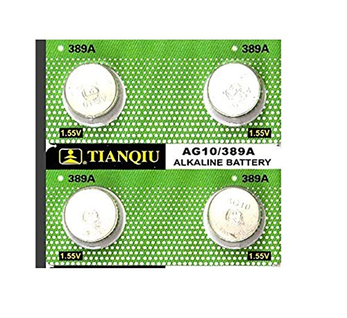 4X BATTERIA LR1130 LR54 AG10 ALCALINA 1,55V pila bottone... - Sports & Fitness Amazon Italie à 2.49€