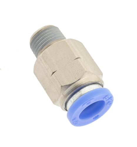 IQS gerade Steckverschraubung NPT 1/8" - 1/4" (6,35 mm)... - Bricolage & Outils en promo à 1.45€