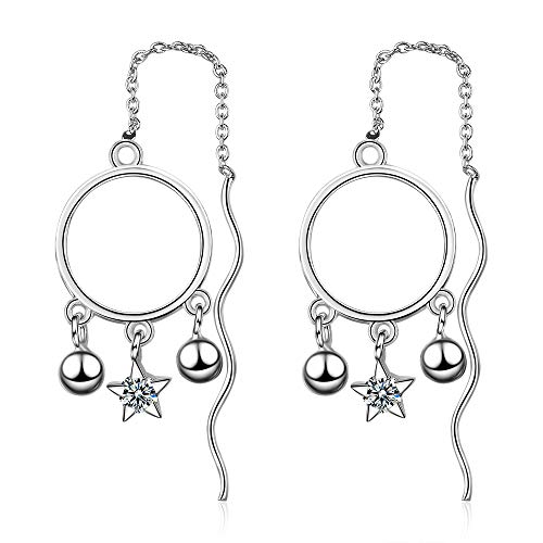 Pendientes de plata de ley 925 y atrapasueños, diseño de... - Bijoux & Montres en promo à 3.45€