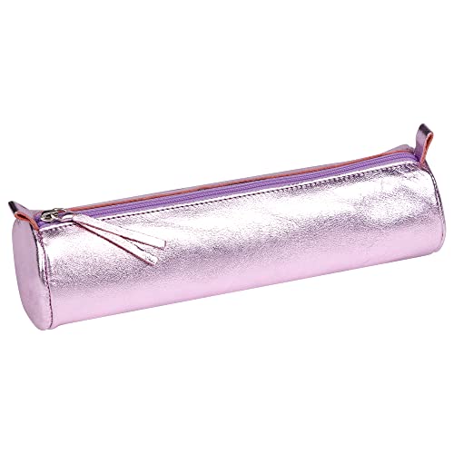 Clairefontaine 410121C -Trousse Scolaire Ronde Rose Effet... - Maison & Cuisine Amazon France à 8.99€
