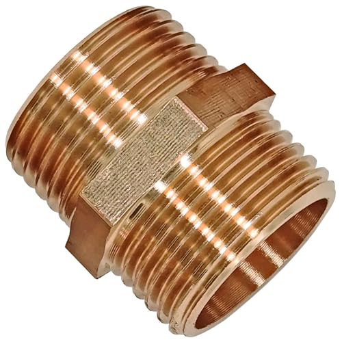 MegaHaustechnik Doppelnippel 3/8 Zoll AG DN10 mit... - Sports & Fitness Amazon Allemagne à 1.67€