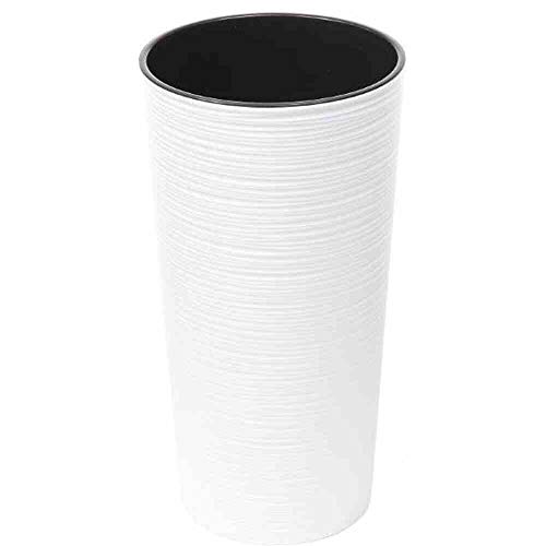 Siena Garden Pot de Fleurs Locon en Plastique Blanc 30 cm - Garden & Outdoor Amazon France à 38.78€