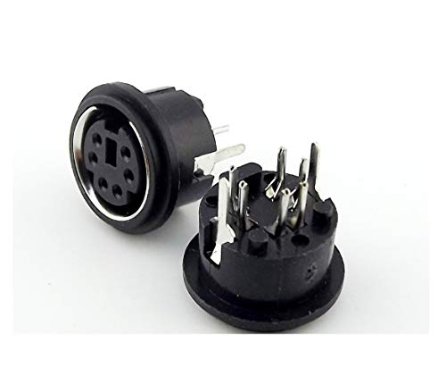 CONNETTORE PRESA MINI DIN 6 POLI a saldare connettore F... - High-Tech & Électronique Amazon Italie à 1.80€