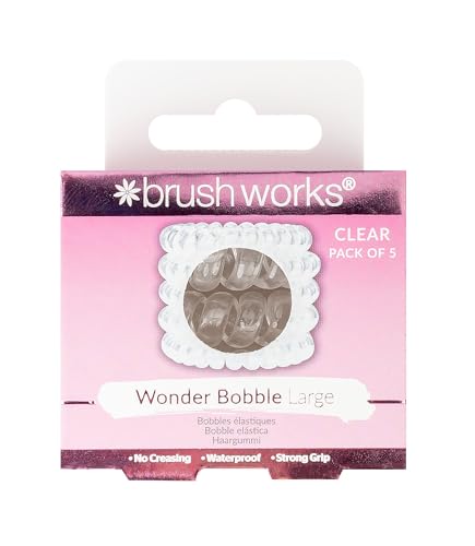 Brushworks Wonder Bobble Large Clear X 5 - Beauty & Fragrances Amazon Spain à 2.98€