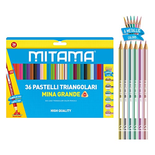 Mitama 61993 36 Crayons 3.High Quality Pencil, Lacquered... - Maison & Cuisine Amazon Royaume-Uni à 6.99€