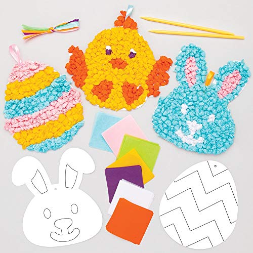 Baker Ross Kits de décorations de Pâques en papier de soie... - Jouets & Jeux Amazon France à 7.99€