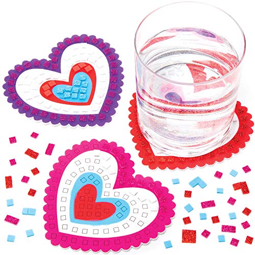 Kit di Sottobicchieri Mosaico a Cuore Baker Ross... - Toys & Games Amazon Italy à 4.58€