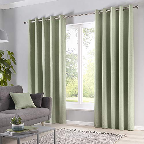 Fusion Sorbonne Cortinas 100% algodón con Ojales Forrados... - Maison & Cuisine Amazon Espagne à 29.66€