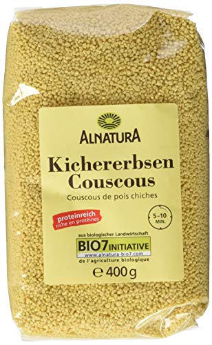Alnatura Bio Kichererbsen-Couscous, 400g - Épicerie Amazon Allemagne à 3.89€