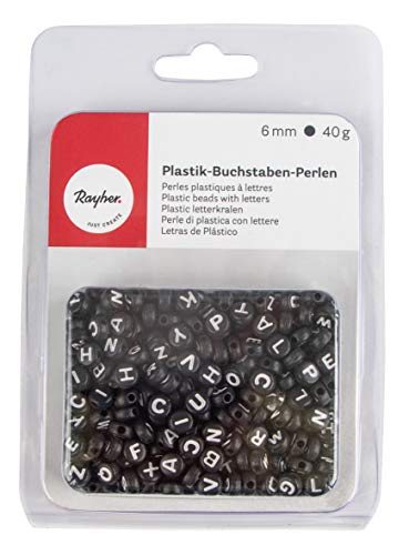 Rayher 16054576 perles plastiques rondes à lettres, env.... - Jouets & Jeux en promo à 2.89€