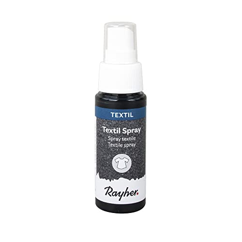 Rayher Spray Tessuto, Nero, 50 ml - Bon plan à 4.79€