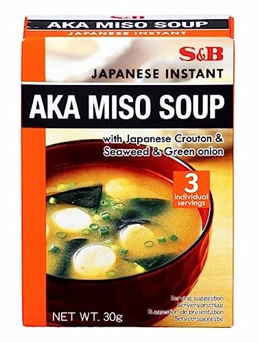 S&B - Instant Aka Miso Suppe, (1 X 30 GR) - Tech & Electronics Amazon Germany à 2.49€