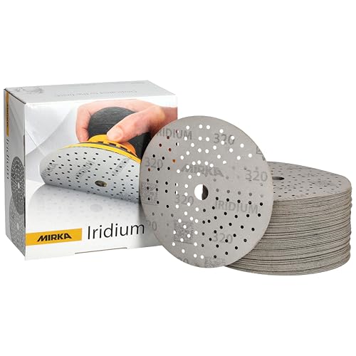 Mirka Iridium Papier abrasif Premium Ø 150mm autoagrippant... - Bricolage & Outils Amazon France à 53.20€
