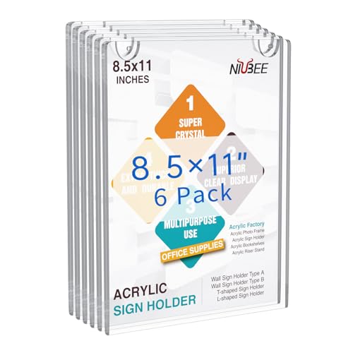 NIUBEE - Lote de 20 Porta Carteles, Soportes para Carteles... - Fournitures Bureau Amazon Espagne à 118.04€