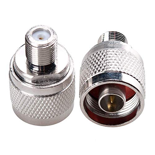 OSERJEP N Male Plug to F Female Jack RF Coaxial Adapter for... - High-Tech & Électronique Amazon Royaume-Uni à 1.55€