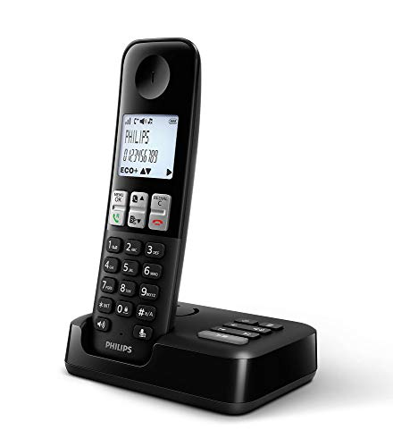 Philips D2551B / 01- Téléphone DECT sans Fil avec 1 combiné... - High-Tech & Électronique en promo à 39.99€