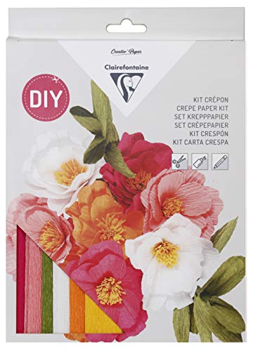 Clairefontaine 97705C Kit Crepon Florist DIY Bouquet of... - Jardin & Extérieur en promo à 19.30€