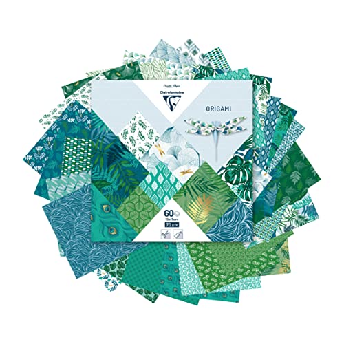 Clairefontaine 95354C - 60 Fogli di carta Origami da... - Jouets & Jeux en promo à 7.42€