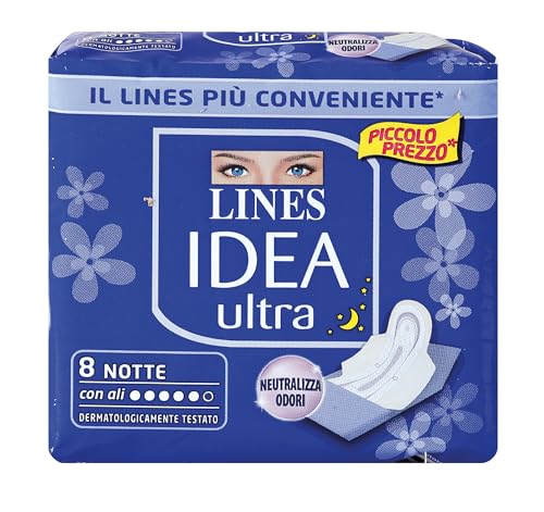 Lines Idea Ultra Da 8 Pezzi Ali Notte - Maison & Cuisine Amazon Italie à 1.02€