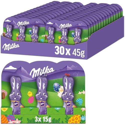 Milka Schmunzelhase Alpenmilch – Mini-Osterhasen aus zarter... - High-Tech & Électronique Amazon Allemagne à 47.73€