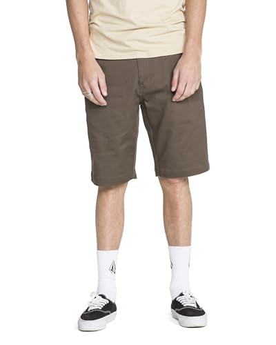 Volcom Pantaloncini da Uomo, Fungo, 46 - Maison & Cuisine Amazon Italie à 25.40€