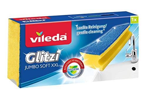 Vileda Glitzi Jumbo Gentle Cleaning Sponge - Maison & Cuisine en promo à 2.95€