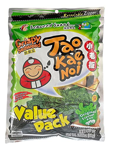 TAO KAE NOI - Knusprige Meeresalgen Original, (1 X 59 GR) - High-Tech & Électronique Amazon Allemagne à 2.69€