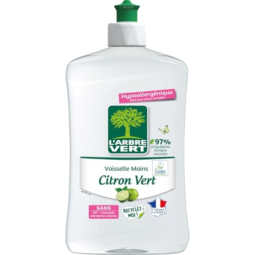 L'Arbre Vert Vaisselle Mains Ecolabel Citron Vert... - Sports & Fitness en promo à 2.39€