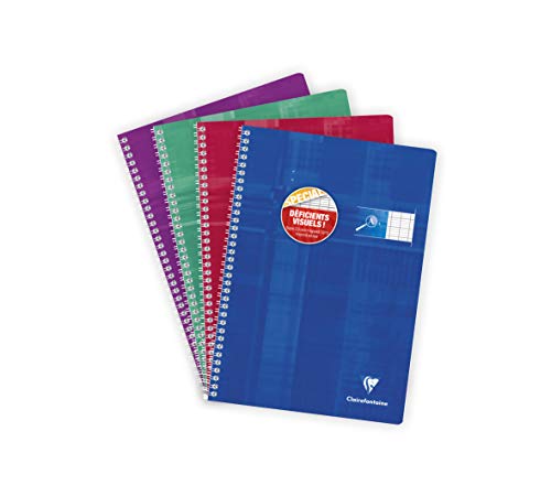 Clairefontaine 68196C Un Cahier à Spirale Déficients... - Auto & Moto en promo à 7.82€