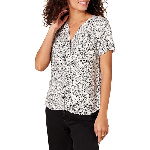 Amazon Essentials Blusa Tejida de Manga Corta y Corte... - Amazon Espagne à 7.75€